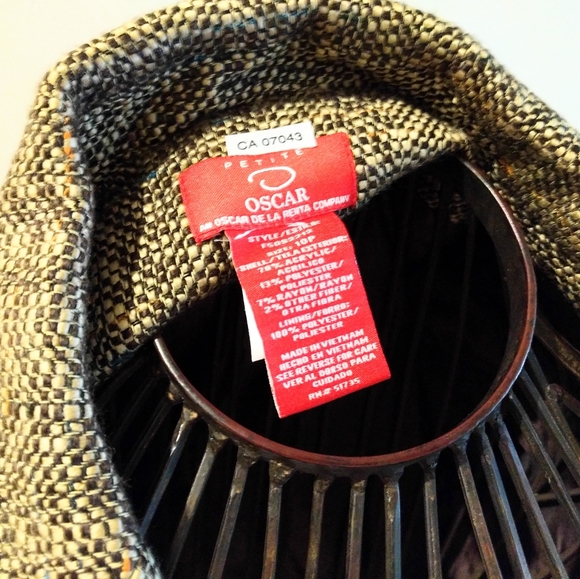 🔥 FLASH SALE 🔥 OSCAR by OSCAR De La RENTA Vintage Blazer - Picture 9 of 9
